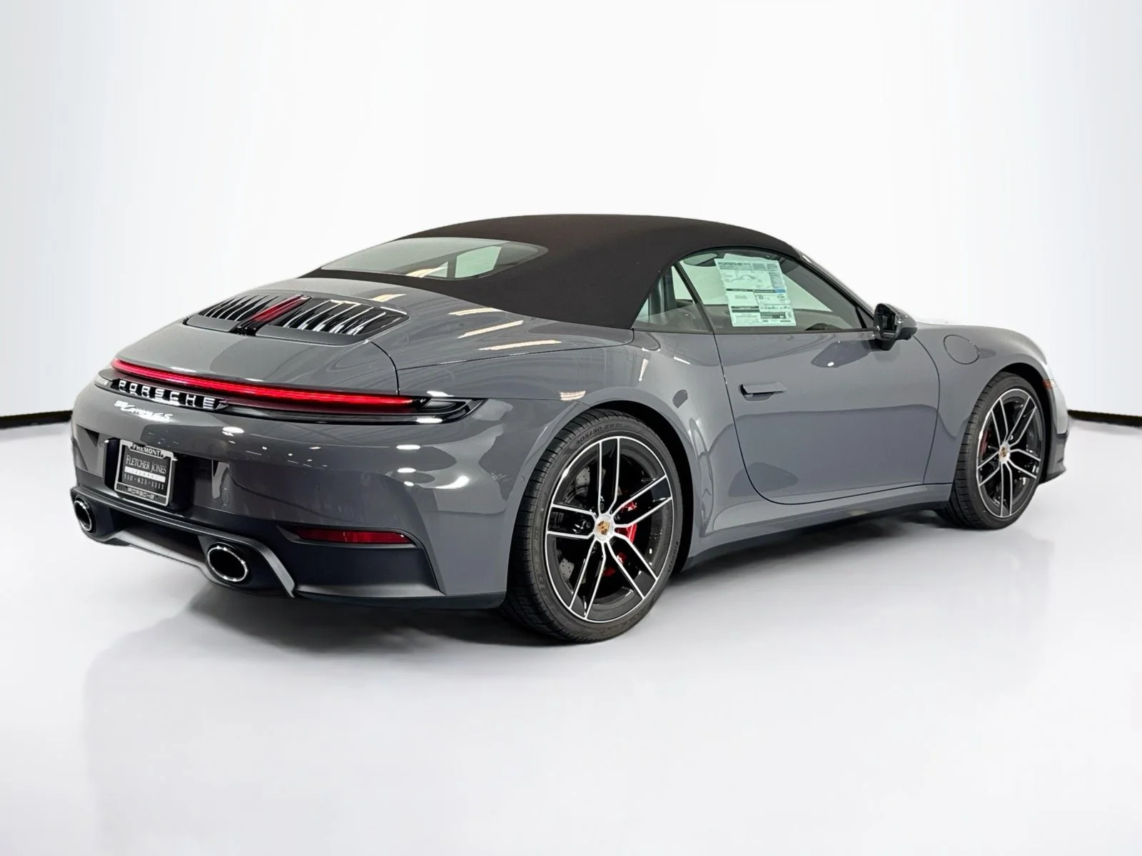 New 2026 Slate Grey Neo Porsche Carrera 4S Cabriolet image 9