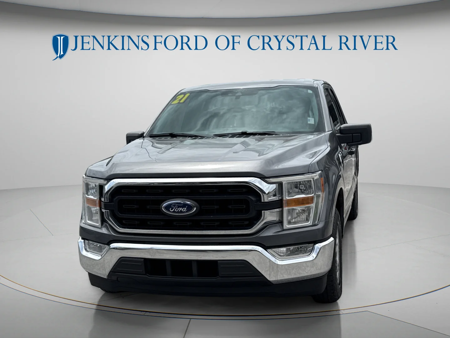 Used 2021 Carbonized Gray Metallic Ford XLT image 11