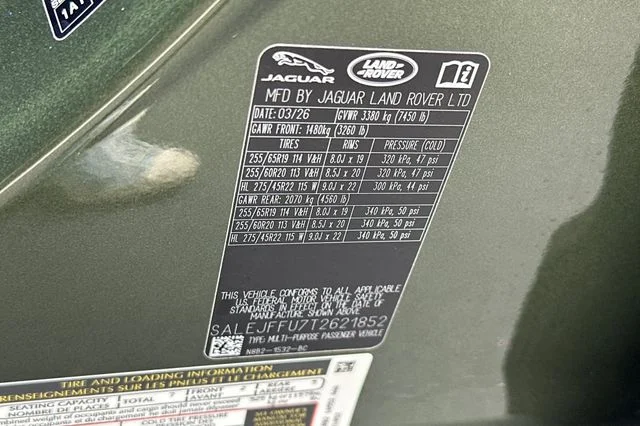 New 2026 Woolstone Green Land Rover S image 28