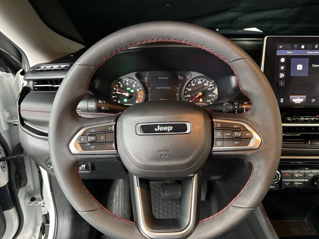 Used 2022 Bright White Clearcoat Jeep Trailhawk image 20