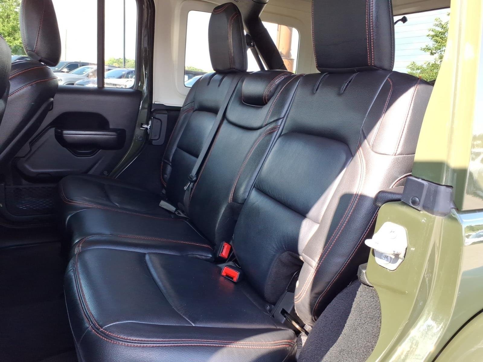 Used 2021 Sarge Green Clearcoat Jeep Unlimited Rubicon image 21