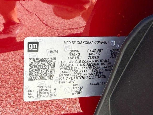 New 2026 Apex Red Chevrolet LT image 19