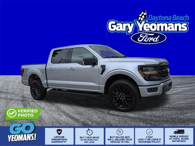 New 2026 Iconic Silver Metallic Ford XLT image 1