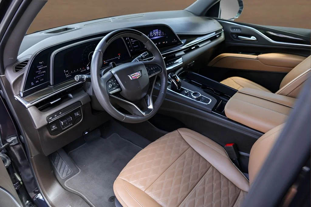 Used 2023 Blue Cadillac Premium Luxury image 9