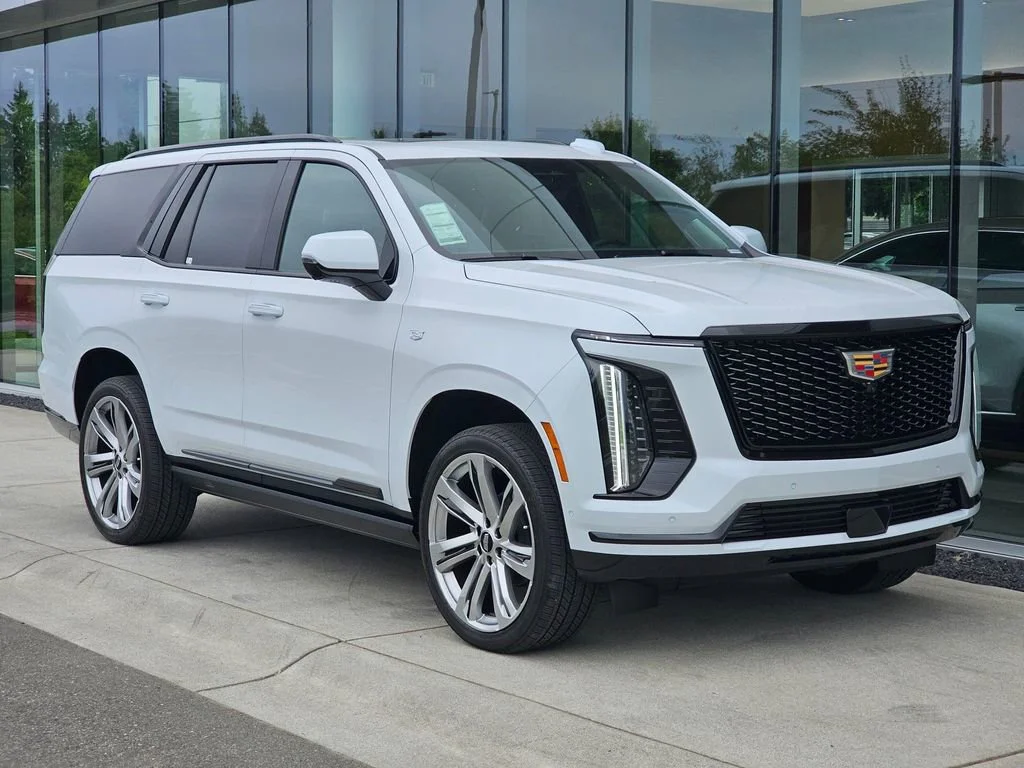 New 2026 Vibrant White Tricoat Cadillac Platinum Sport image 7