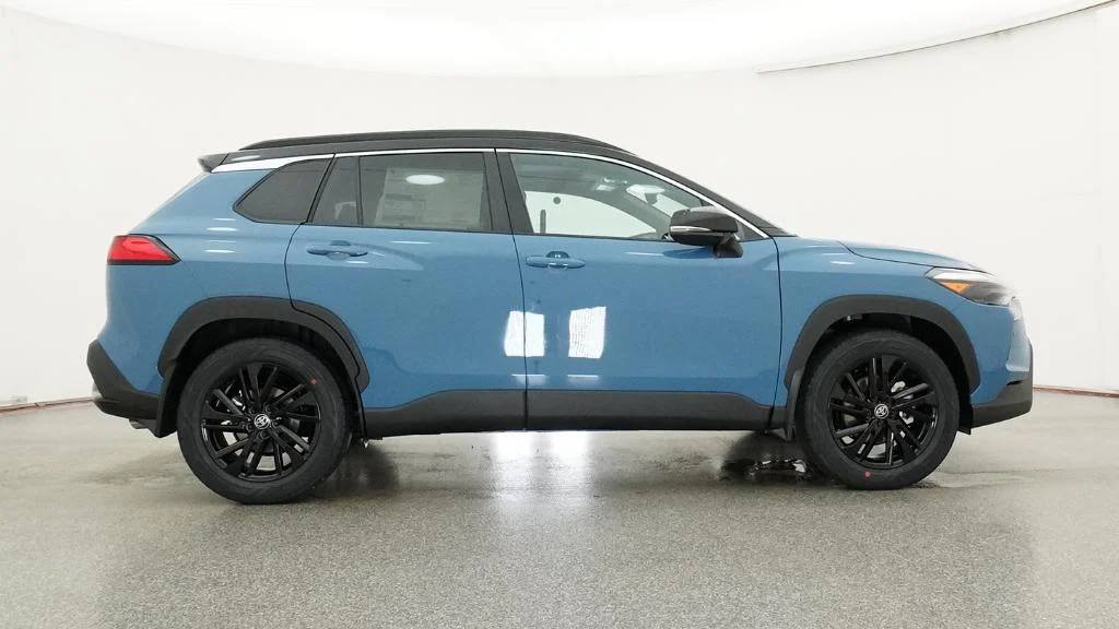New 2026 Cavalry Blue with Jet Black roof Toyota Hybrid XSE image 49