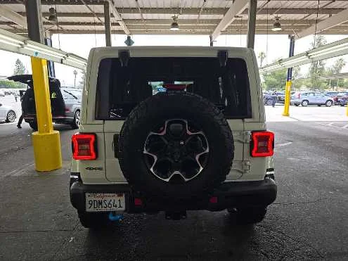 Used 2023 Bright White Clearcoat Jeep Rubicon image 5