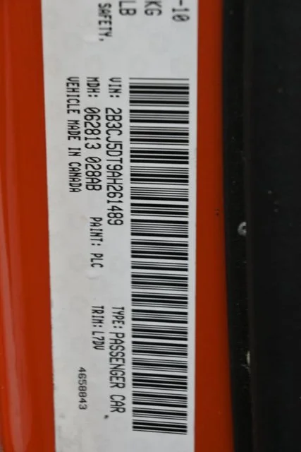 Used 2010 Orange Dodge R/T image 4