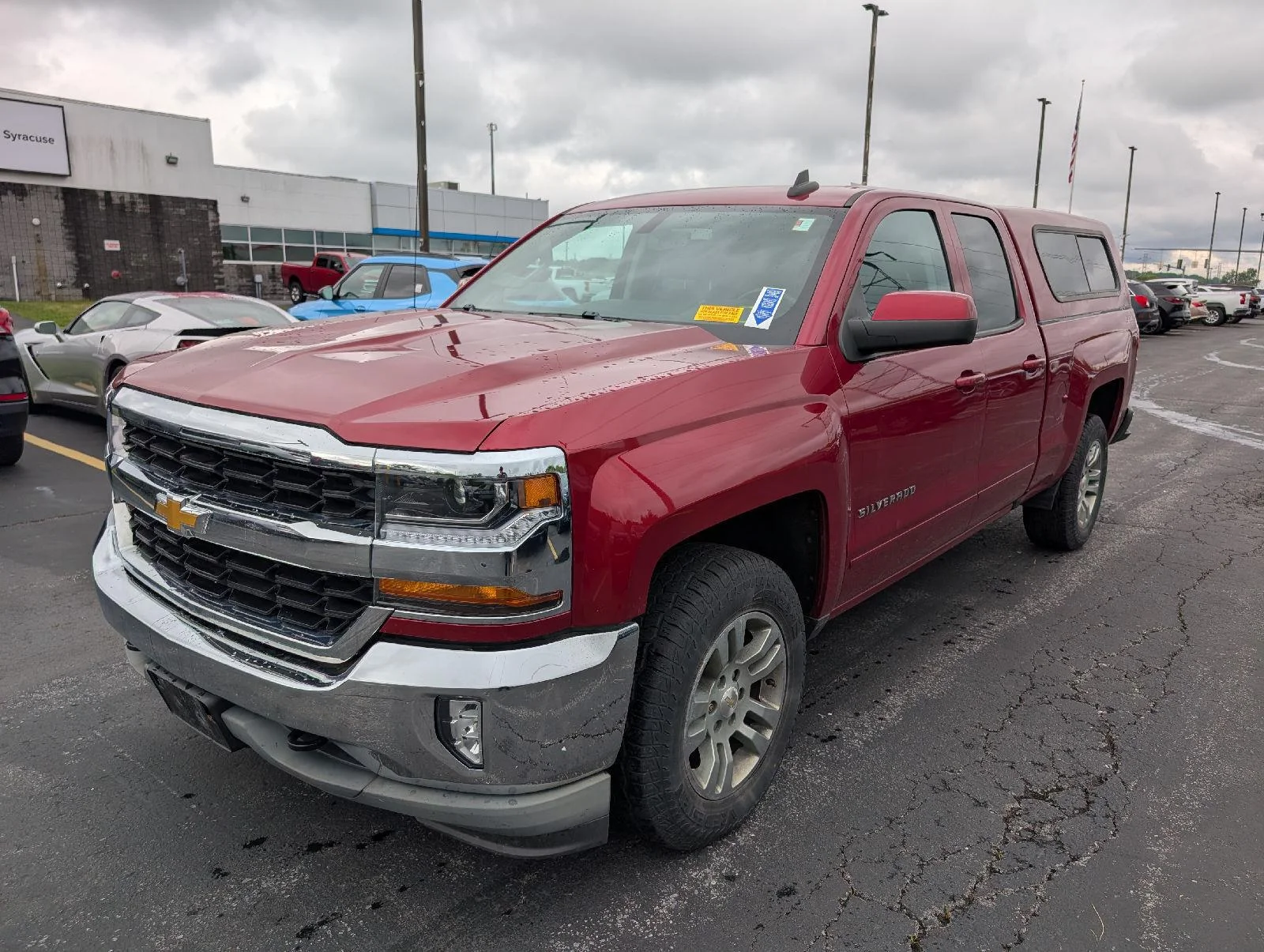 Used 2018 CAJUN RED TINTCOAT Chevrolet LT image 4