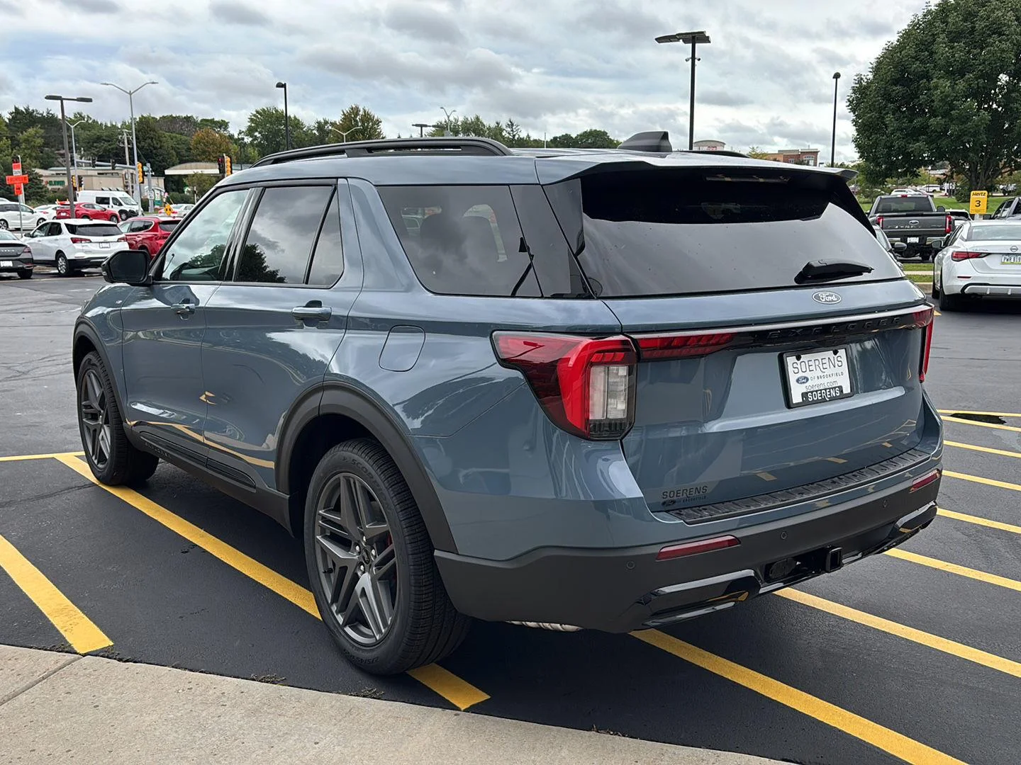New 2027 Vapor Blue Metallic Ford ST-Line image 8