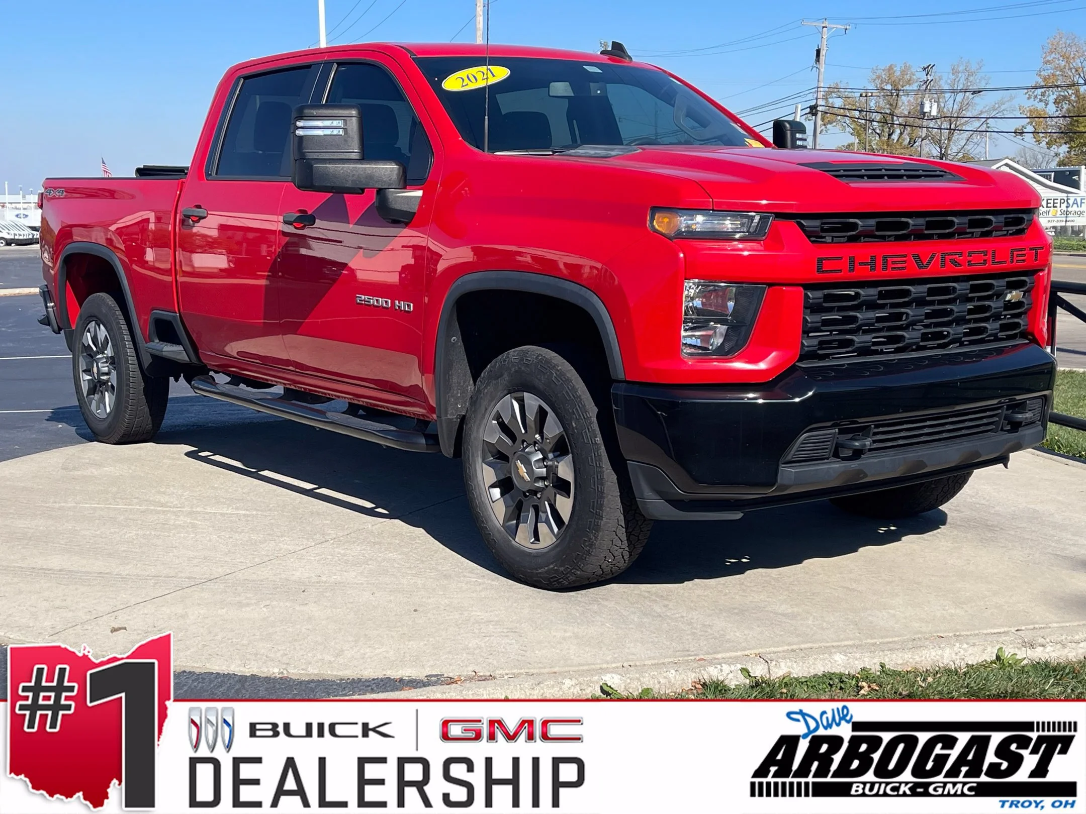 Used 2021 RED HOT Chevrolet Custom image 1