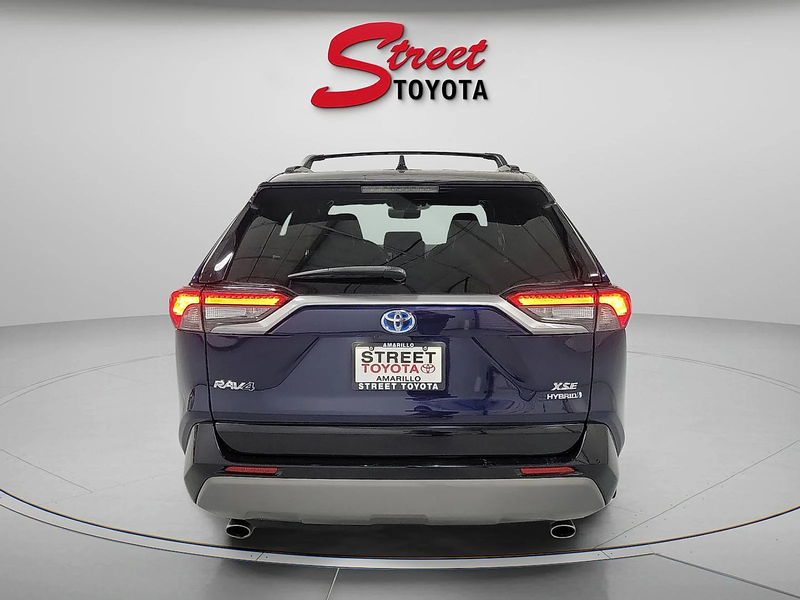 Certified Used 2021 Blue Toyota Hybrid XSE image 3