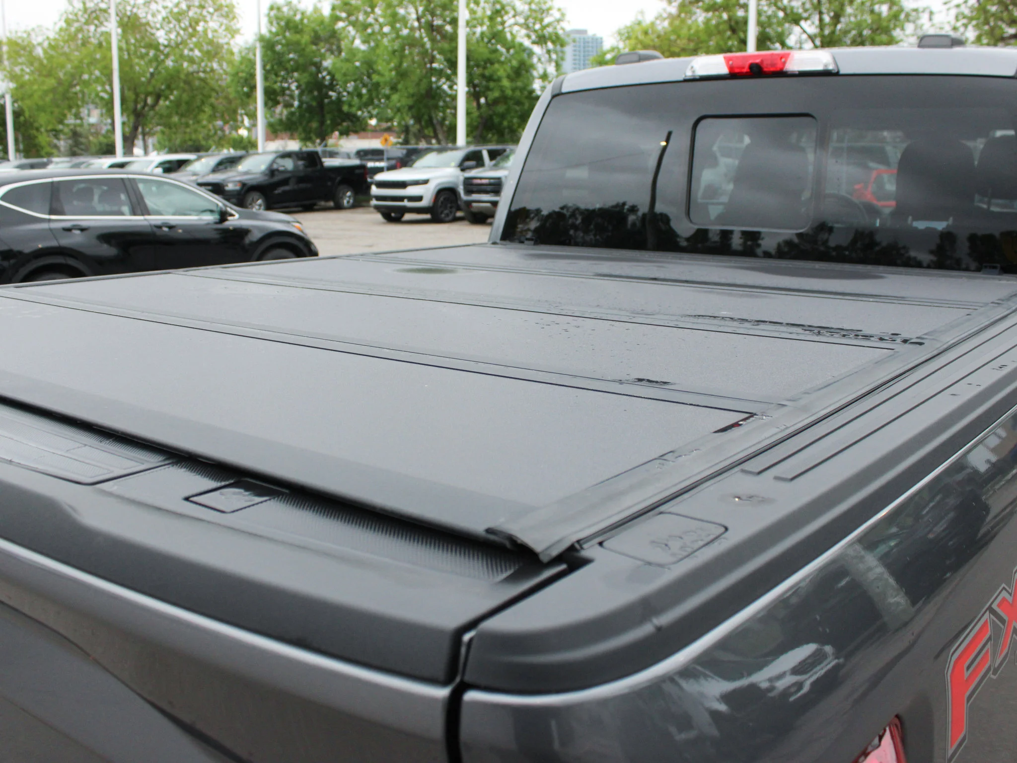 Used 2022 Grey Ford LARIAT * Hybrid V6 | 3M PPF | Remote Start | Adaptive Cruise | Tonneau Cover | Apple CarPlay image 17