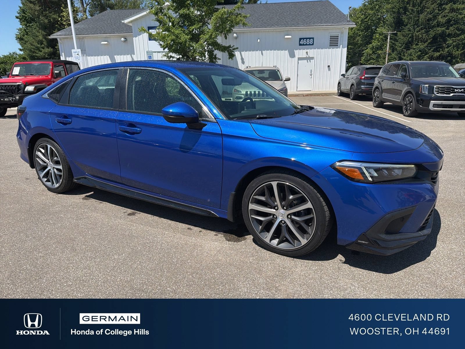 Certified Used 2023 Aegean Blue Metallic Honda 1.5T 4D TOURING image 29