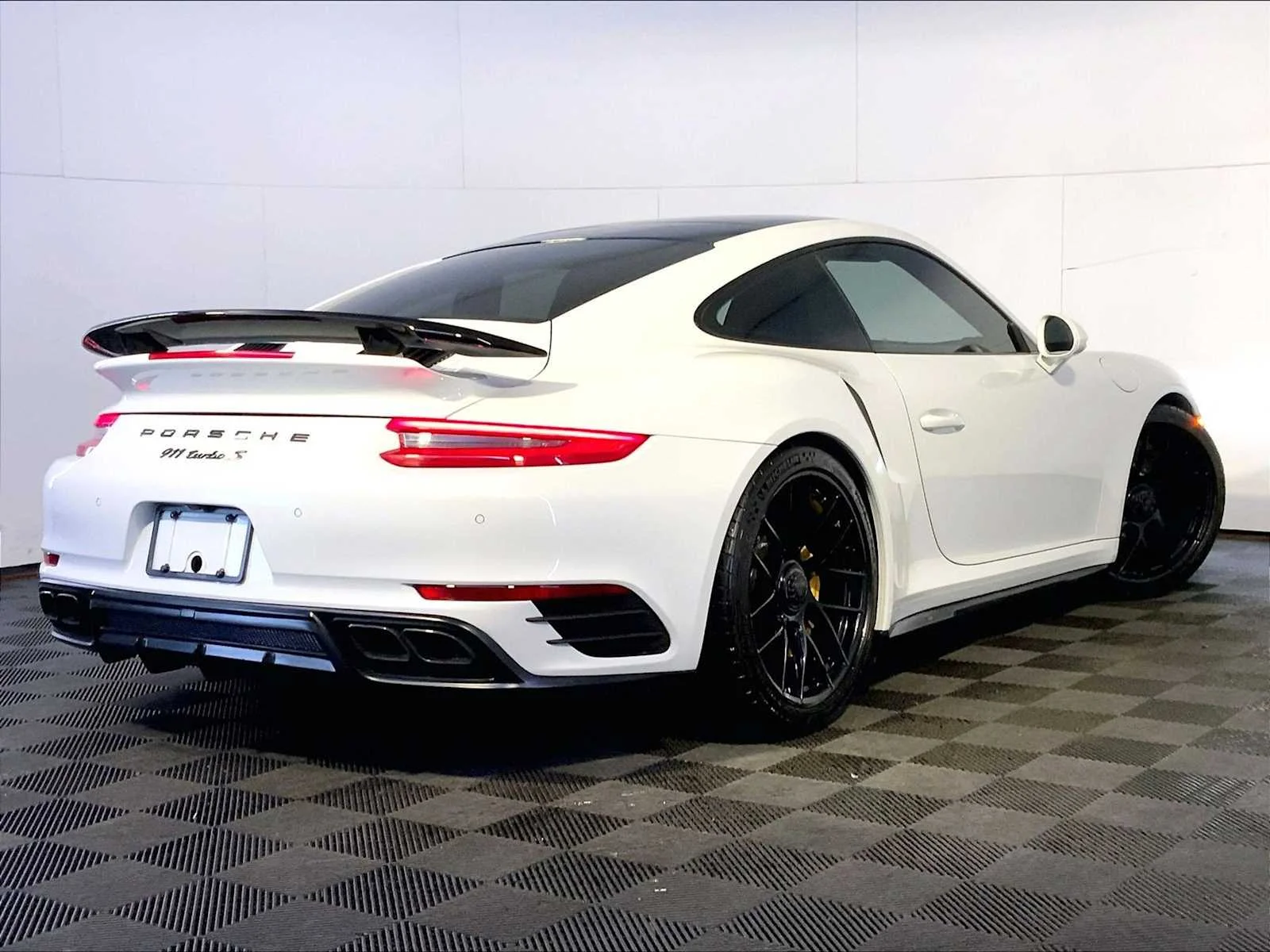Certified Used 2017 Carrara White Metallic Porsche Turbo S image 7