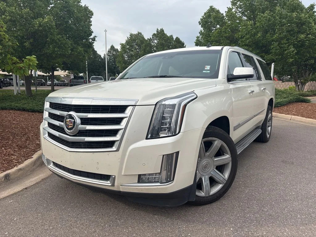 Used 2015 White Cadillac Luxury image 1