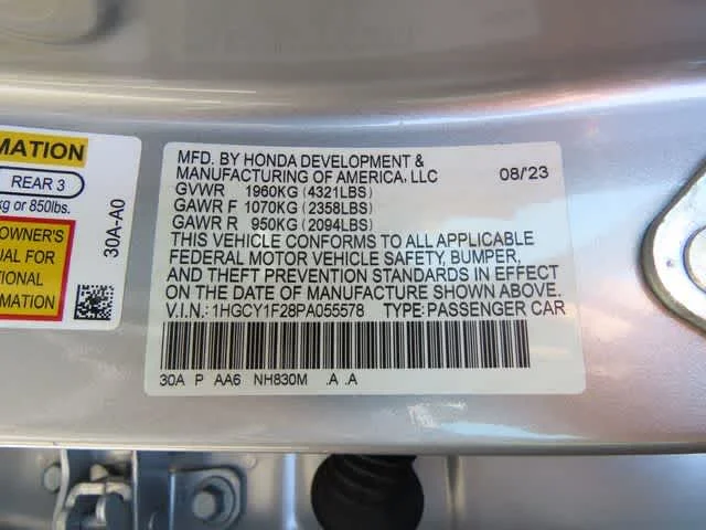 2023 Honda Accord LX - Photo 24