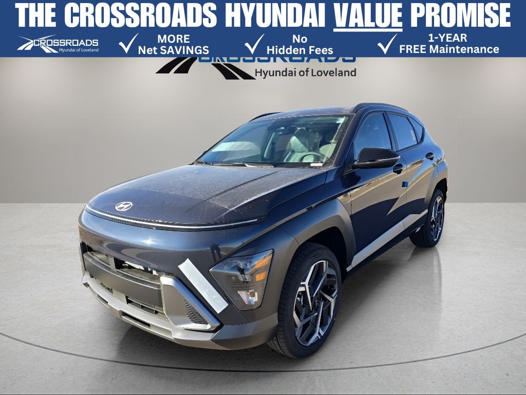 New 2026 Denim Blue Pearl Hyundai SEL Premium image 1