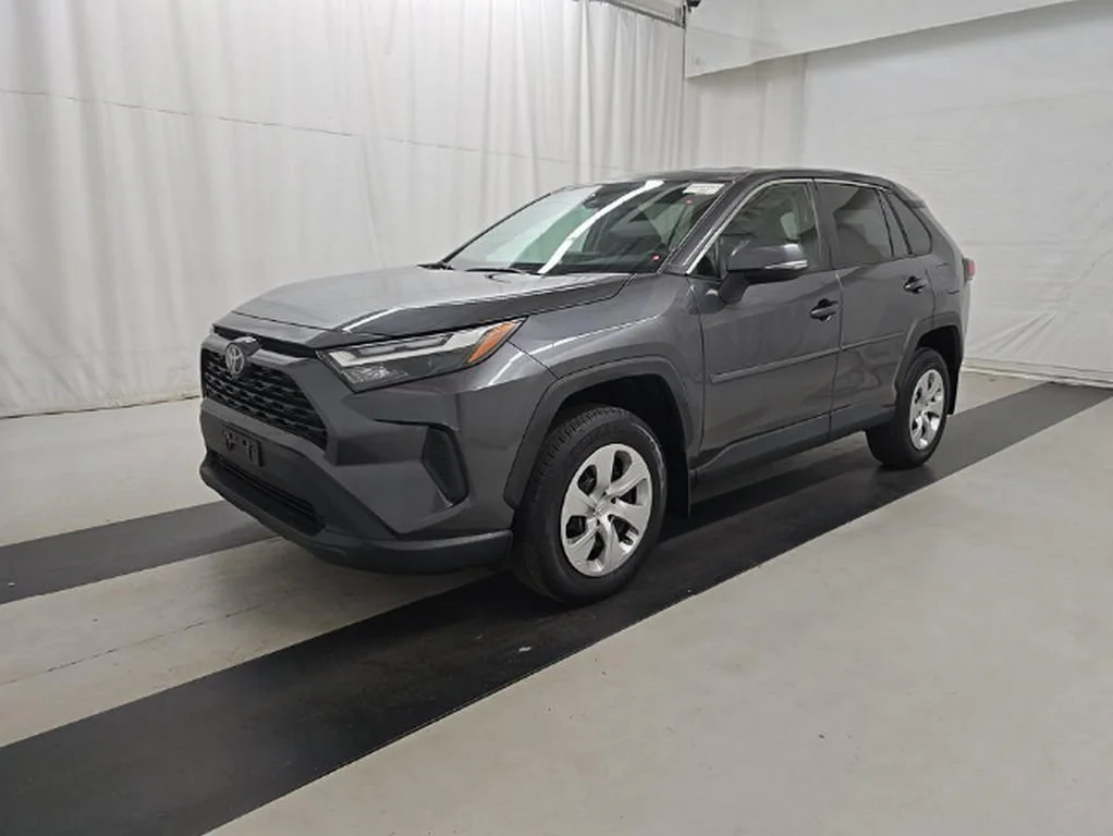 Used 2023 Magnetic Gray Metallic Toyota LE image 2