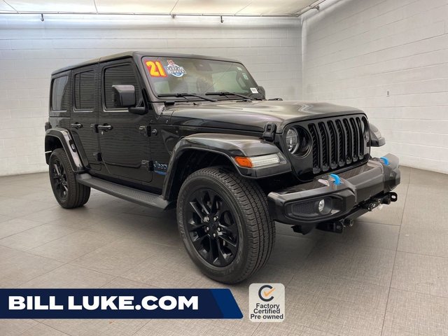 2021 Jeep Wrangler 2021 Jeep Wrangler Unlimited Sahara High Altitude 4xe 4D Sport Utility