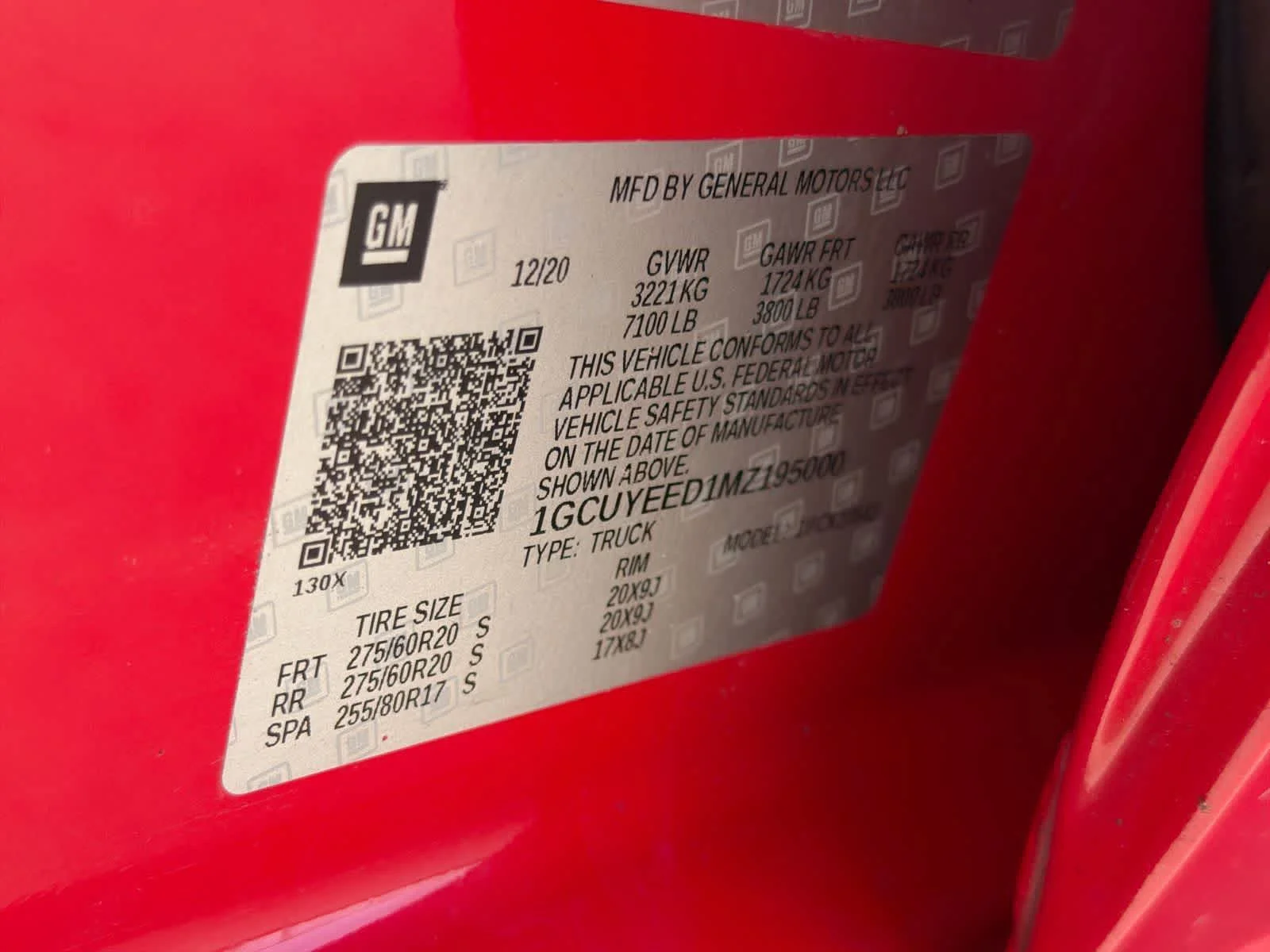 Used 2021 Red Hot Chevrolet RST image 36