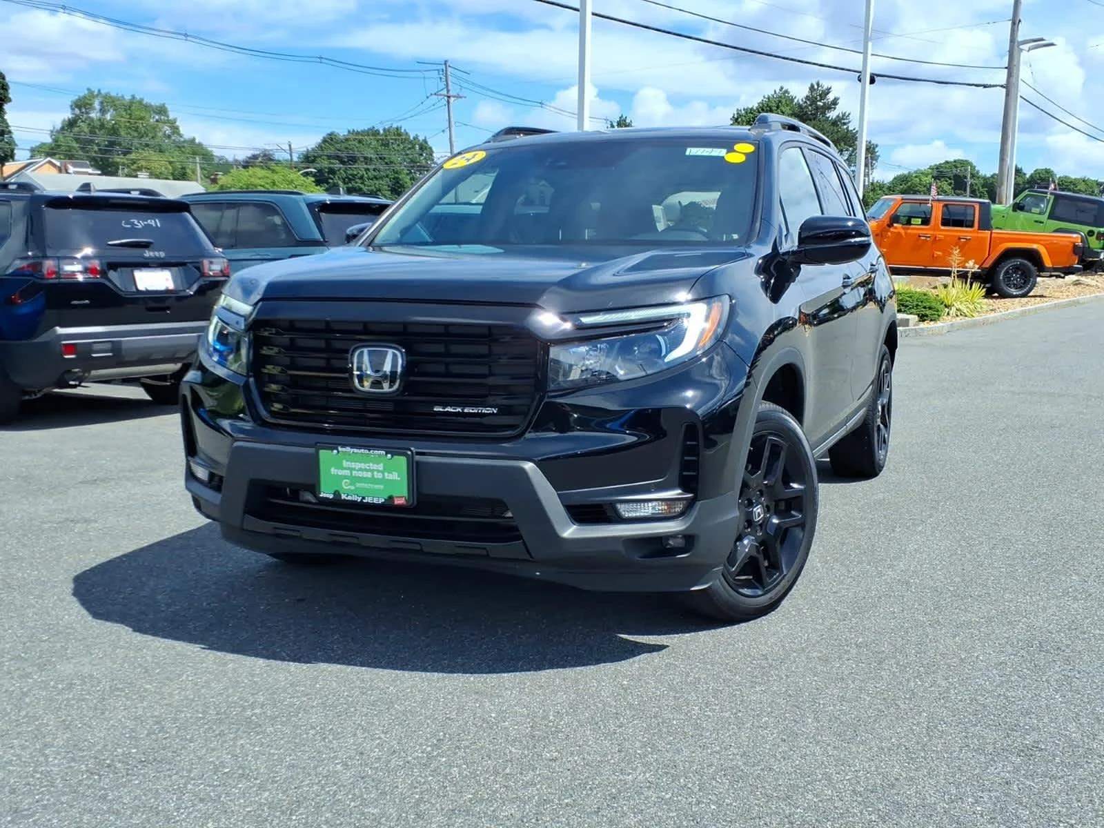 Used 2024 Crystal Black Pearl Honda Black Edition image 2