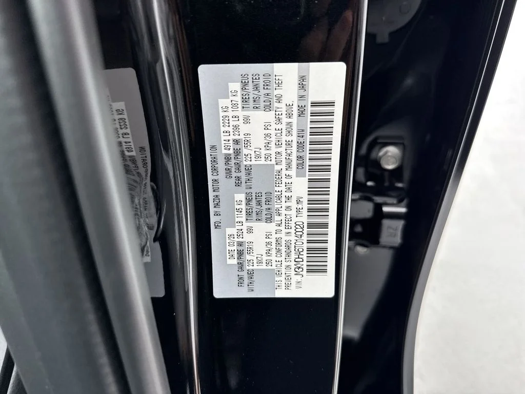 New 2026 Jet Black Mazda 2.5 S Premium AWD image 58