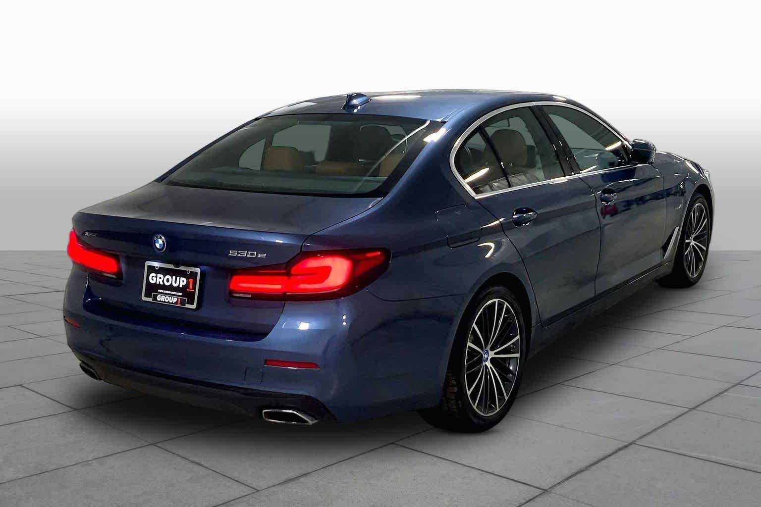 Used 2023 Arctic Race Blue Metallic BMW 530e xDrive image 12