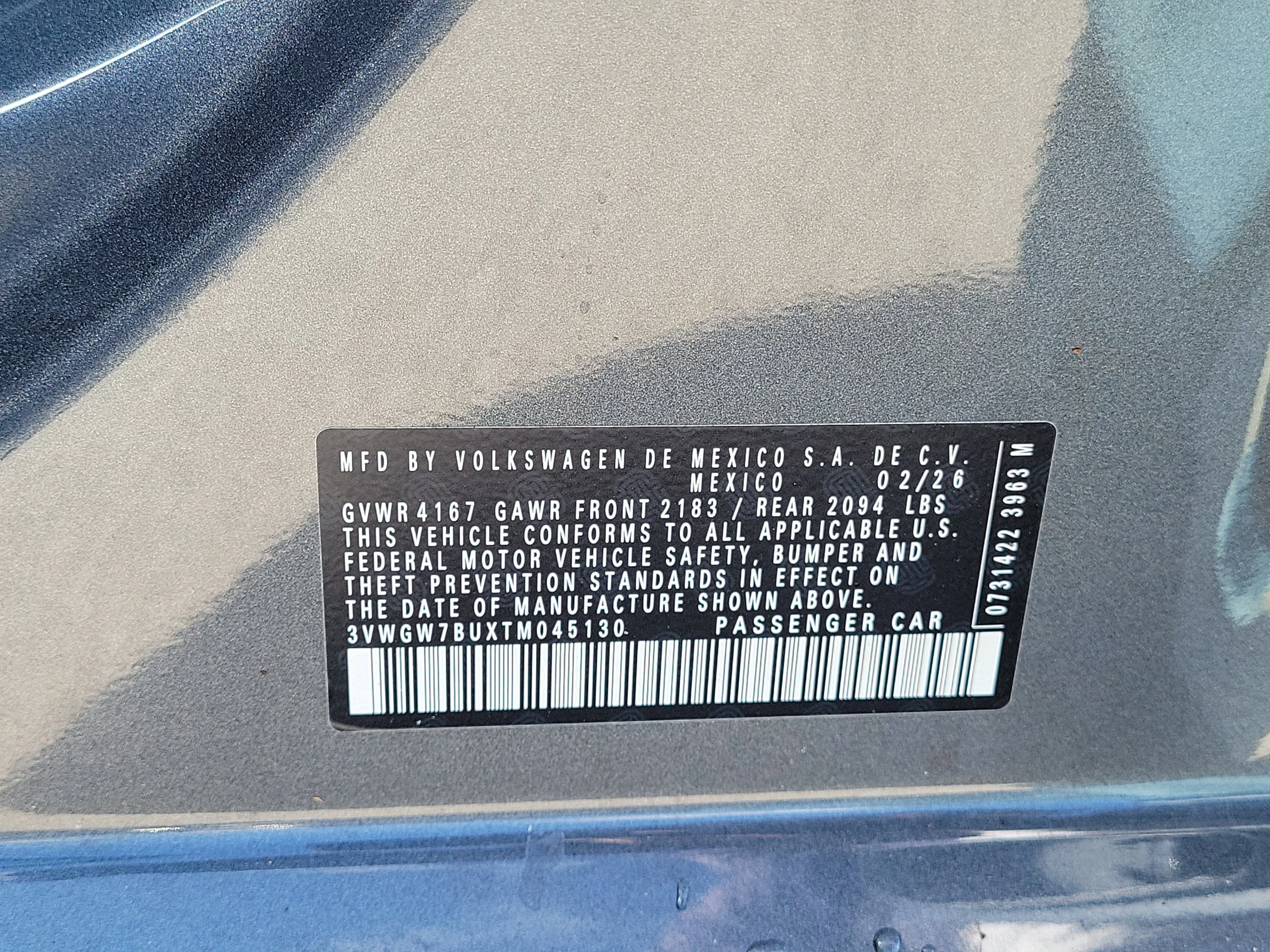 New 2026 Gray Volkswagen 1.5T SEL image 33