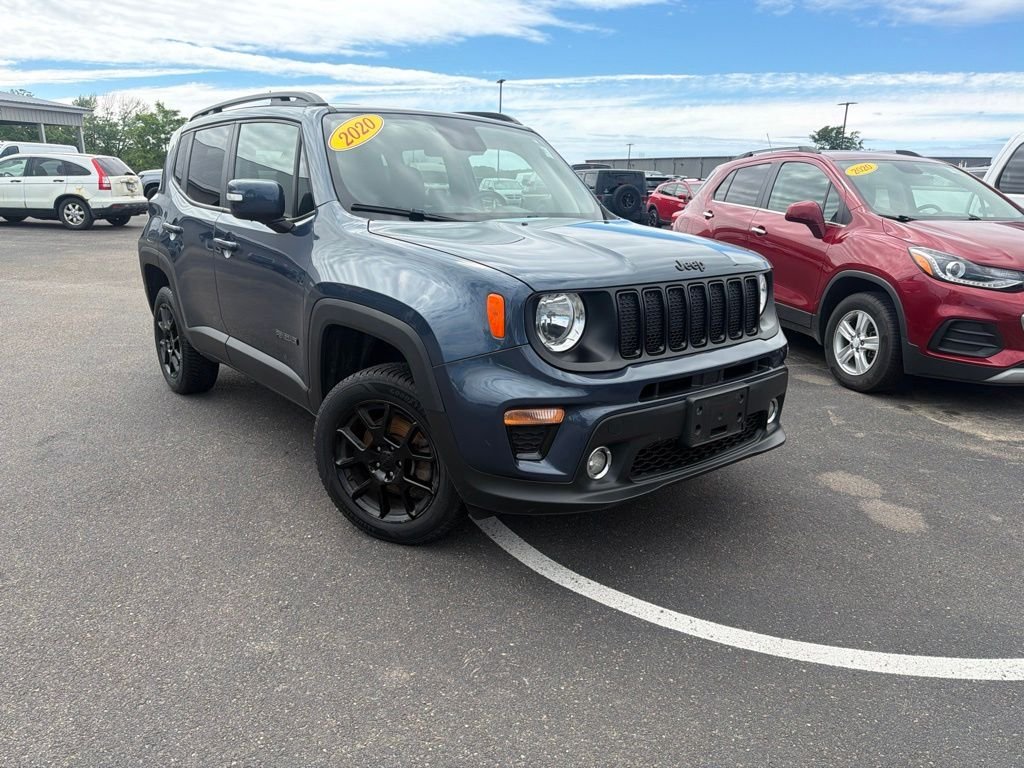 Used 2020 Blue Jeep Latitude image 1