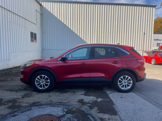 Used 2022 Rapid Red Metallic Tinted Clearcoat Ford SE image 8