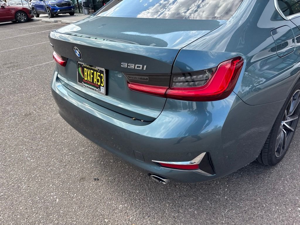 Used 2020 Blue BMW 330i xDrive image 17
