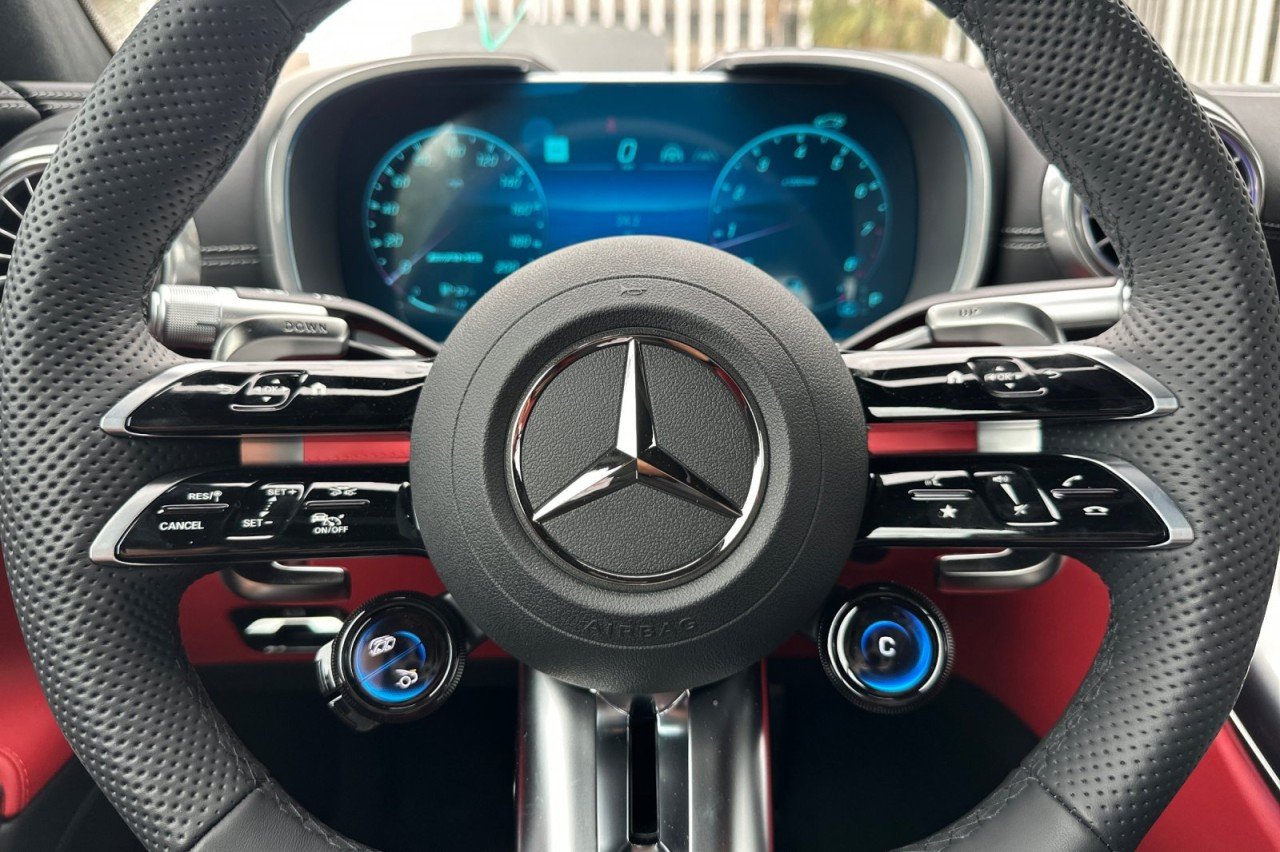 New 2026 MANUFAKTUR Alpine Grey Mercedes-Benz AMG® SL 55 Roadster image 21