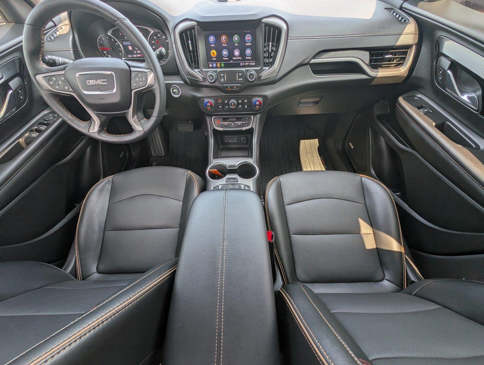 Used 2023 EBONY TWILIGHT METALLIC GMC AT4 image 35