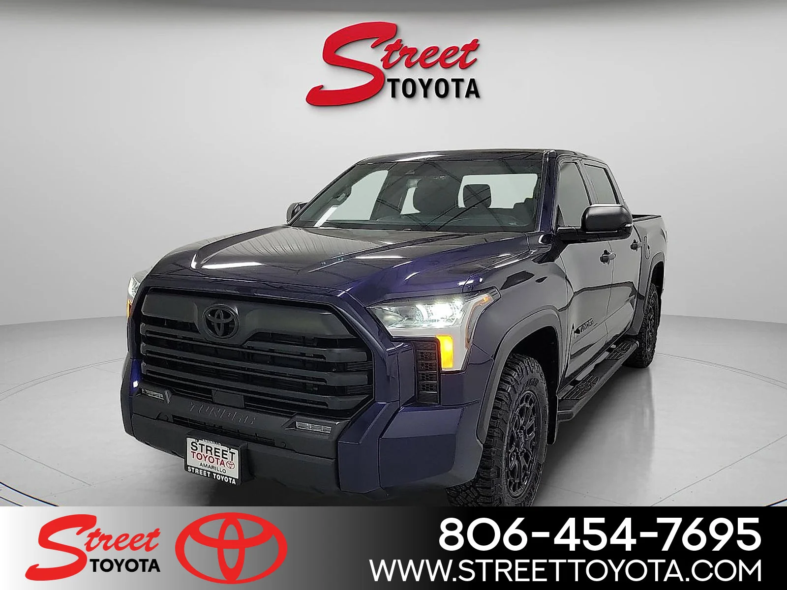Certified Used 2025 Blue Toyota SR5 image 1