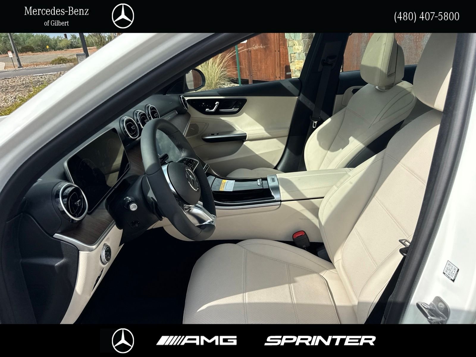 New 2026 Polar White Mercedes-Benz C 300 image 10