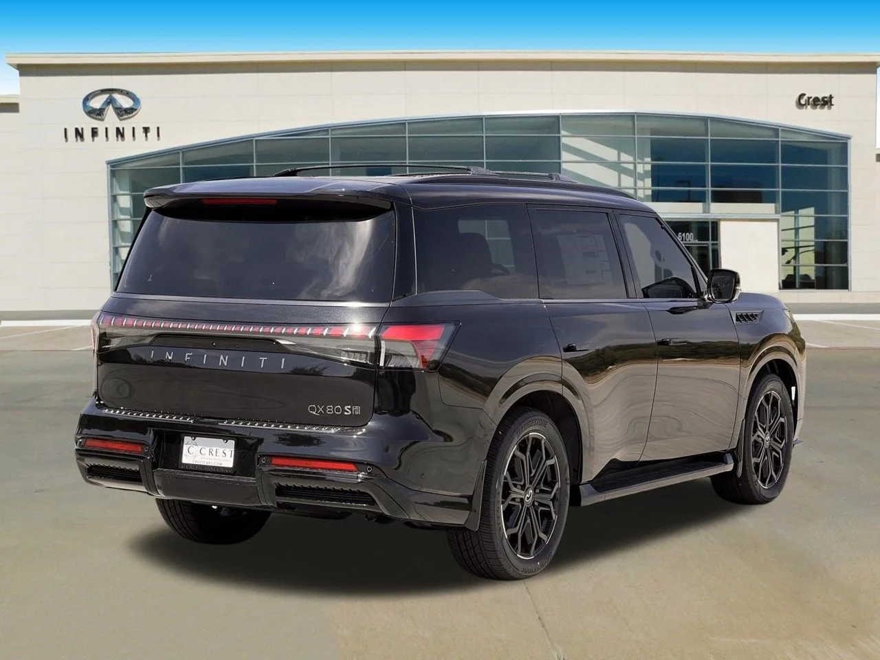 New 2027 MINERAL BLACK INFINITI Sport 4WD image 3
