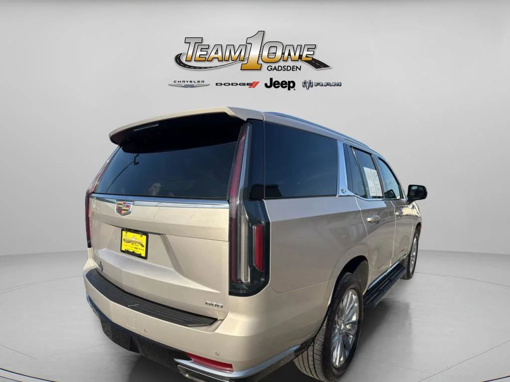 Used 2021 Sandstone Metallic Cadillac Premium Luxury image 9