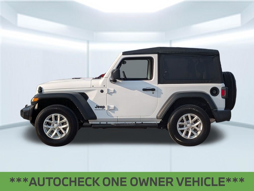 Used 2023 White Jeep Sport S image 2