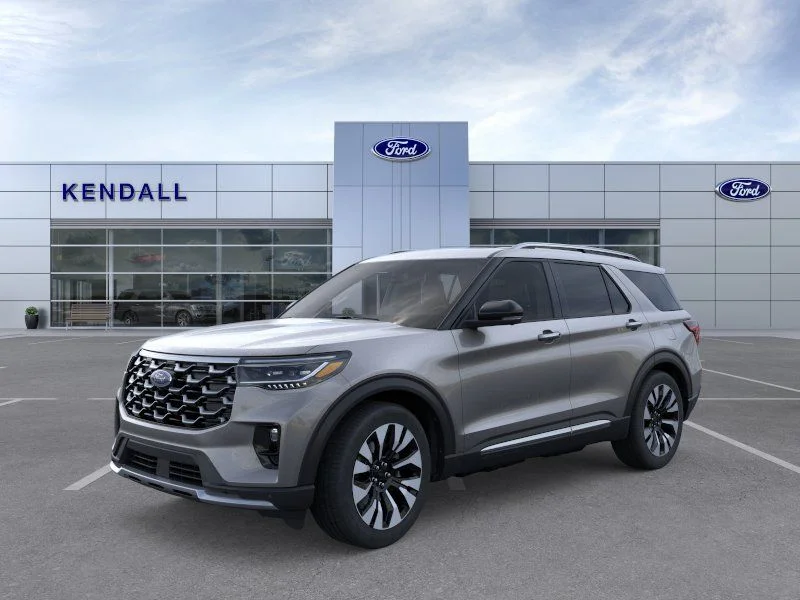 New 2026 Gray Ford Platinum image 1