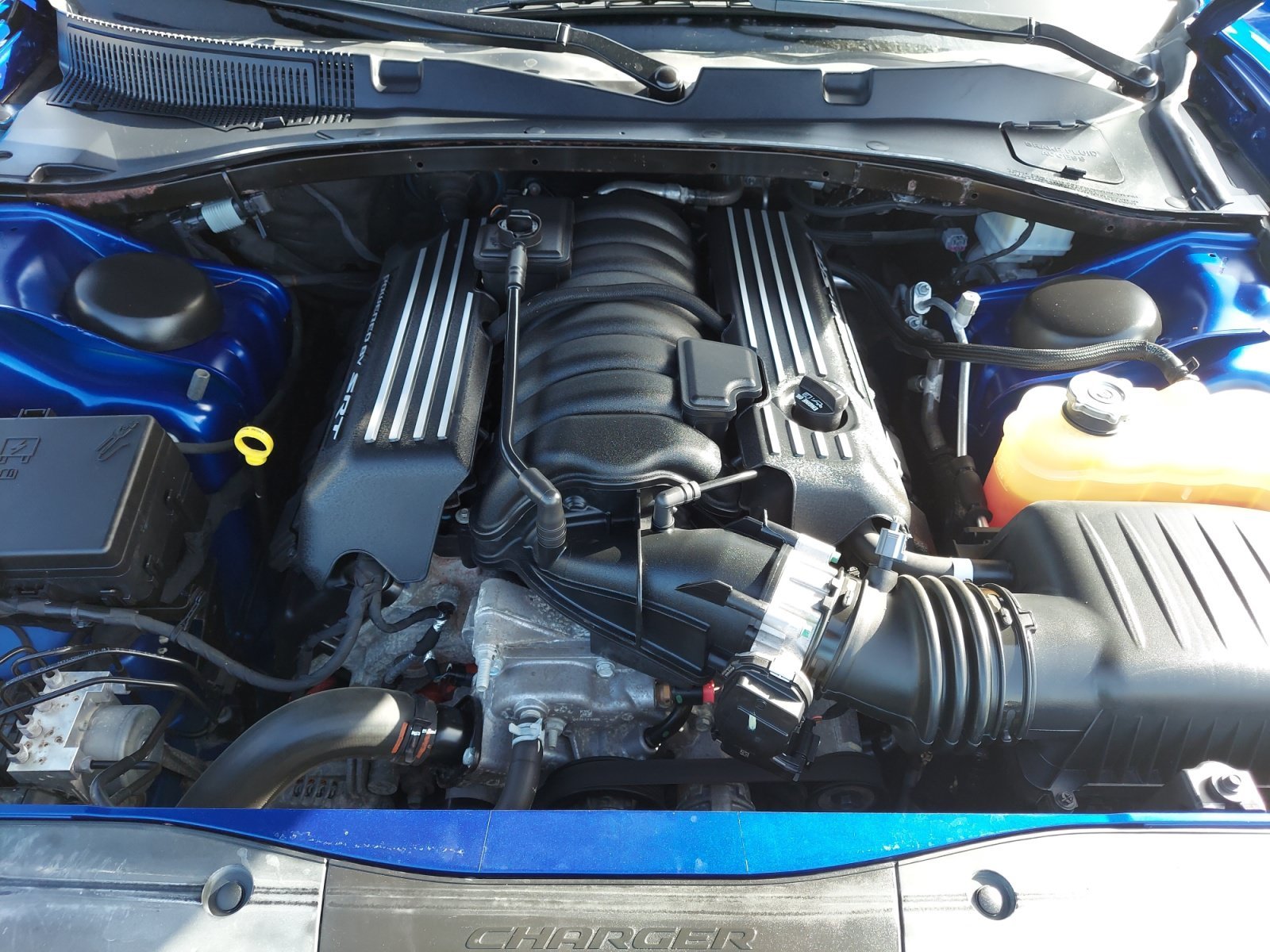 Used 2022 Indigo Blue Dodge Scat Pack Widebody image 30