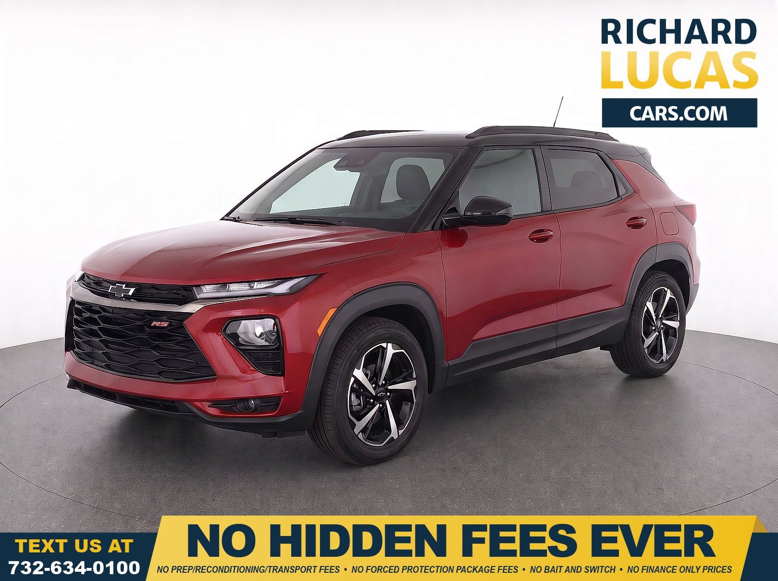 Red (CRIMSON METALLIC) 2023 Chevrolet Trailblazer SUV / Crossover Four-Wheel Drive 