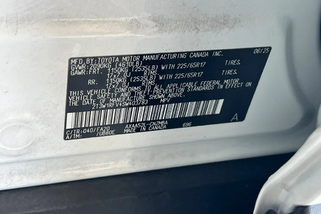 Certified Used 2025 White Toyota XLE image 30