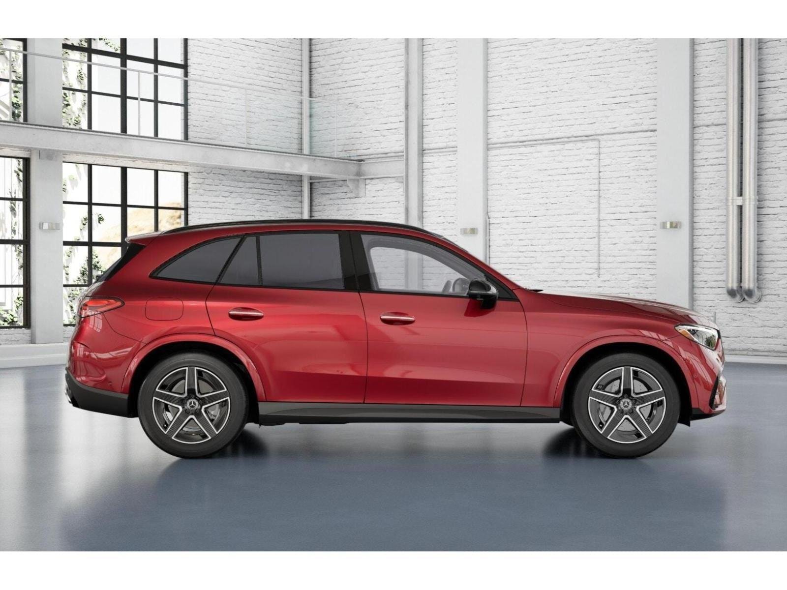 New 2026 MANUFAKTUR Patagonia Red Metallic Mercedes-Benz GLC 300 image 3
