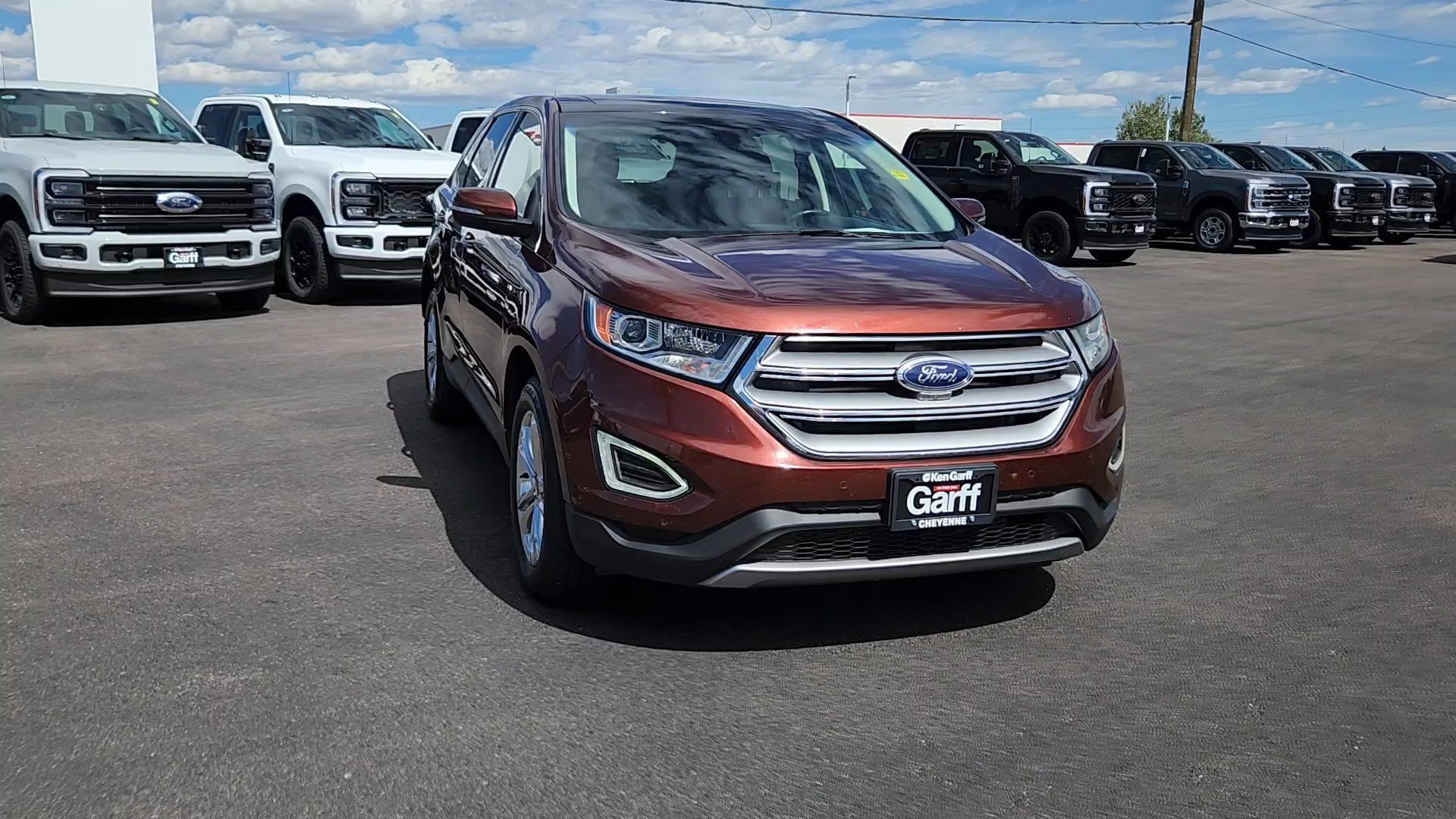 Used 2016 Bronze Fire Metallic Tinted Clearcoat Ford Titanium image 4