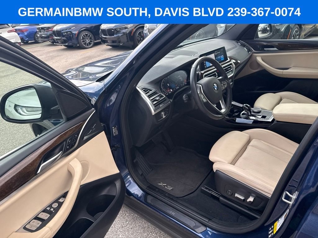 Certified Used 2023 Blue Metallic BMW xDrive30i image 12