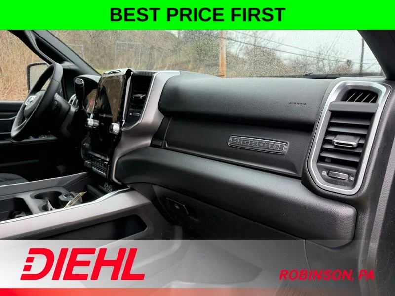 New 2026 Diamond Black Crystal Pearl-Coat Exterior Paint RAM Big Horn image 17