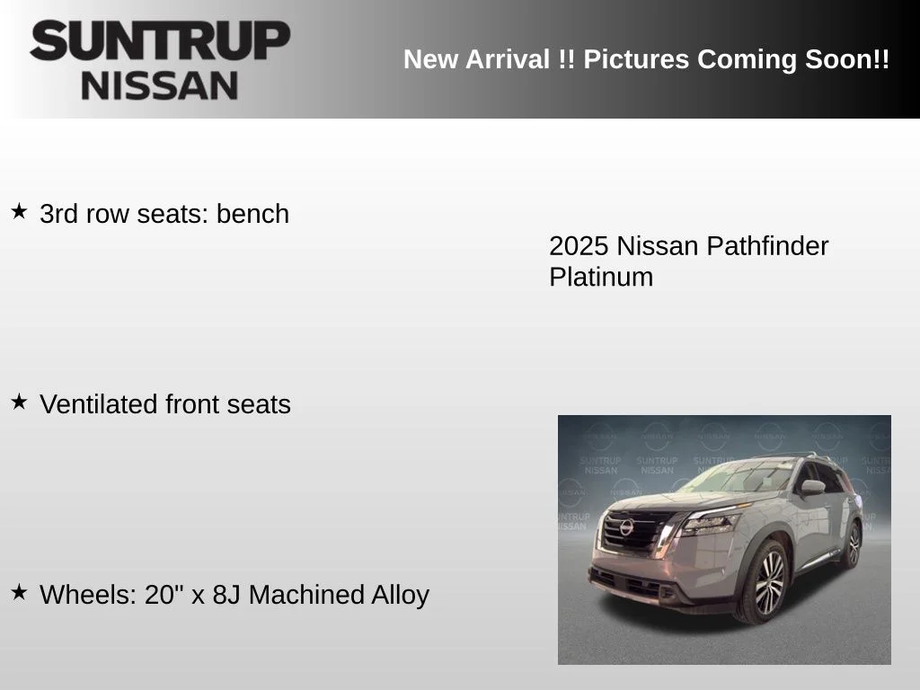 Used 2025 Gray Nissan Platinum image 13