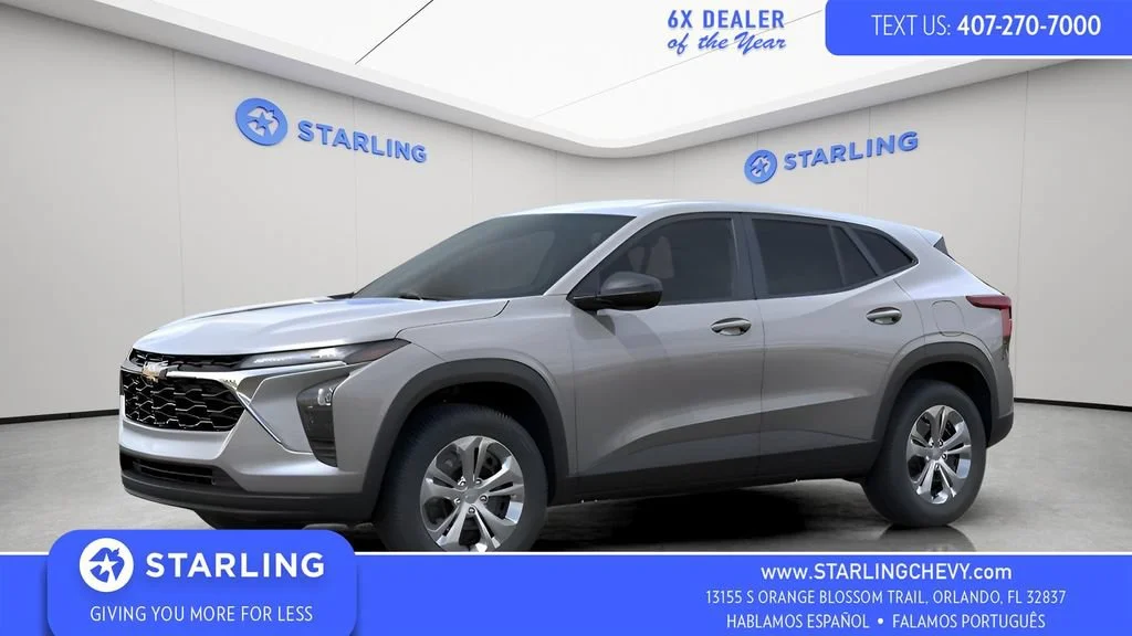 New 2026 Sterling Gray Metallic Chevrolet LS image 1