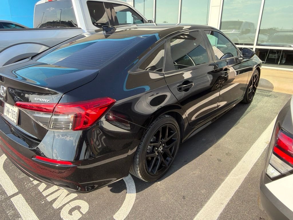 Used 2024 Crystal Black Pearl Honda Sport image 2